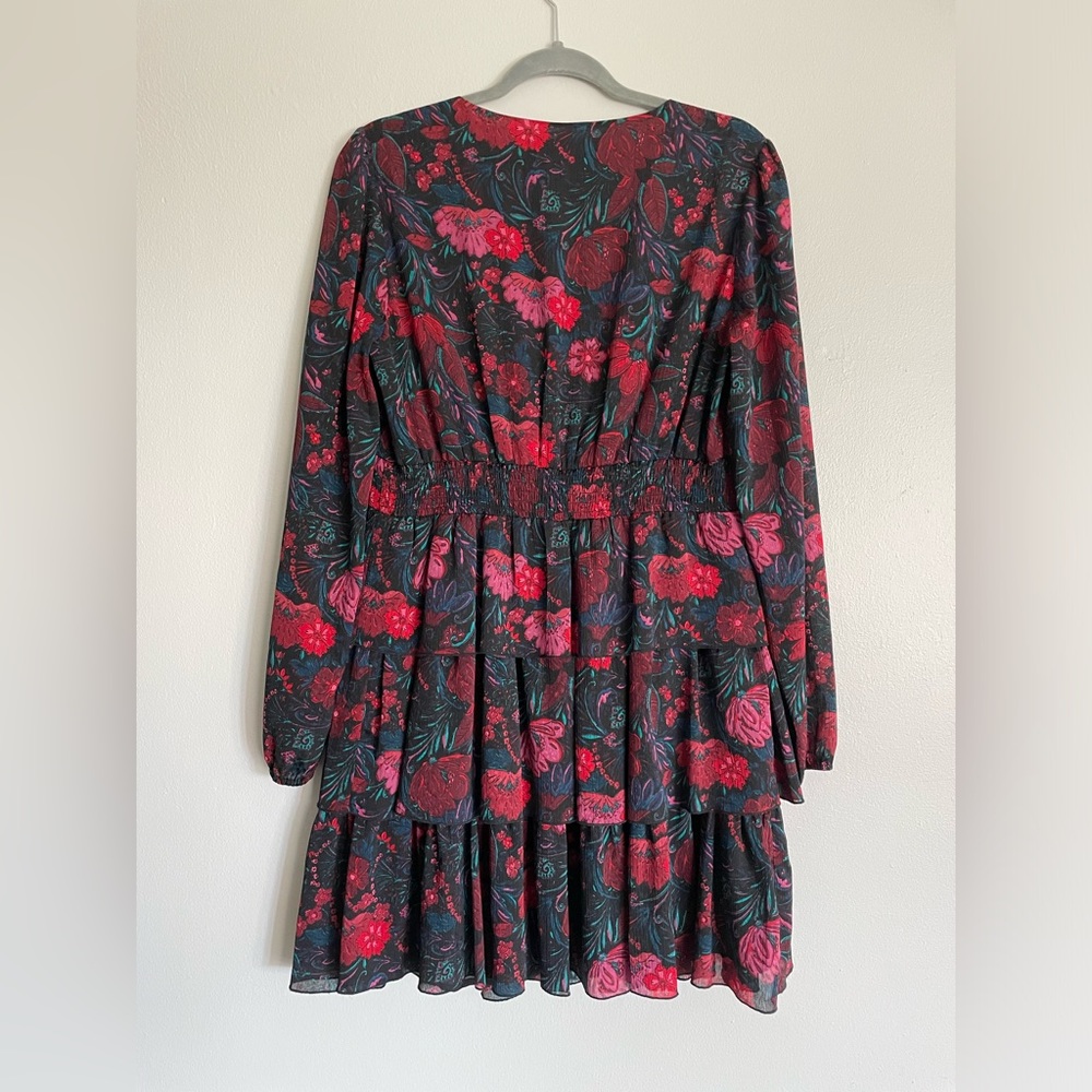 Promod Frilly Patterned Dress - Picture 2 of 7